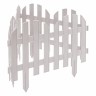 Забор декоративный Романтика, 28 х 300 см, белый, Россия, Palisad 65020