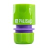 Соединитель пластмассовый, быстросъемный для шланга 1/2, аквастоп Palisad 66140