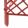 Забор декоративный Сетка, 24 х 320 см, терракот, Россия, Palisad 65026