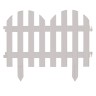 Забор декоративный Романтика, 28 х 300 см, белый, Россия, Palisad 65020