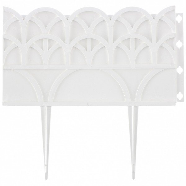 Бордюр Прованс, 14 х 310 см, белый, Россия, Palisad 65067