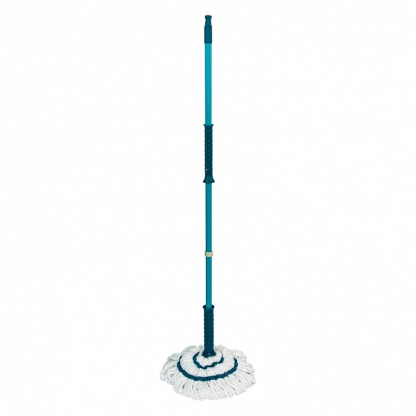 Швабра отжимная скручиванием 120 см, насадка из микрофибры, 120 г, Home Palisad 935095