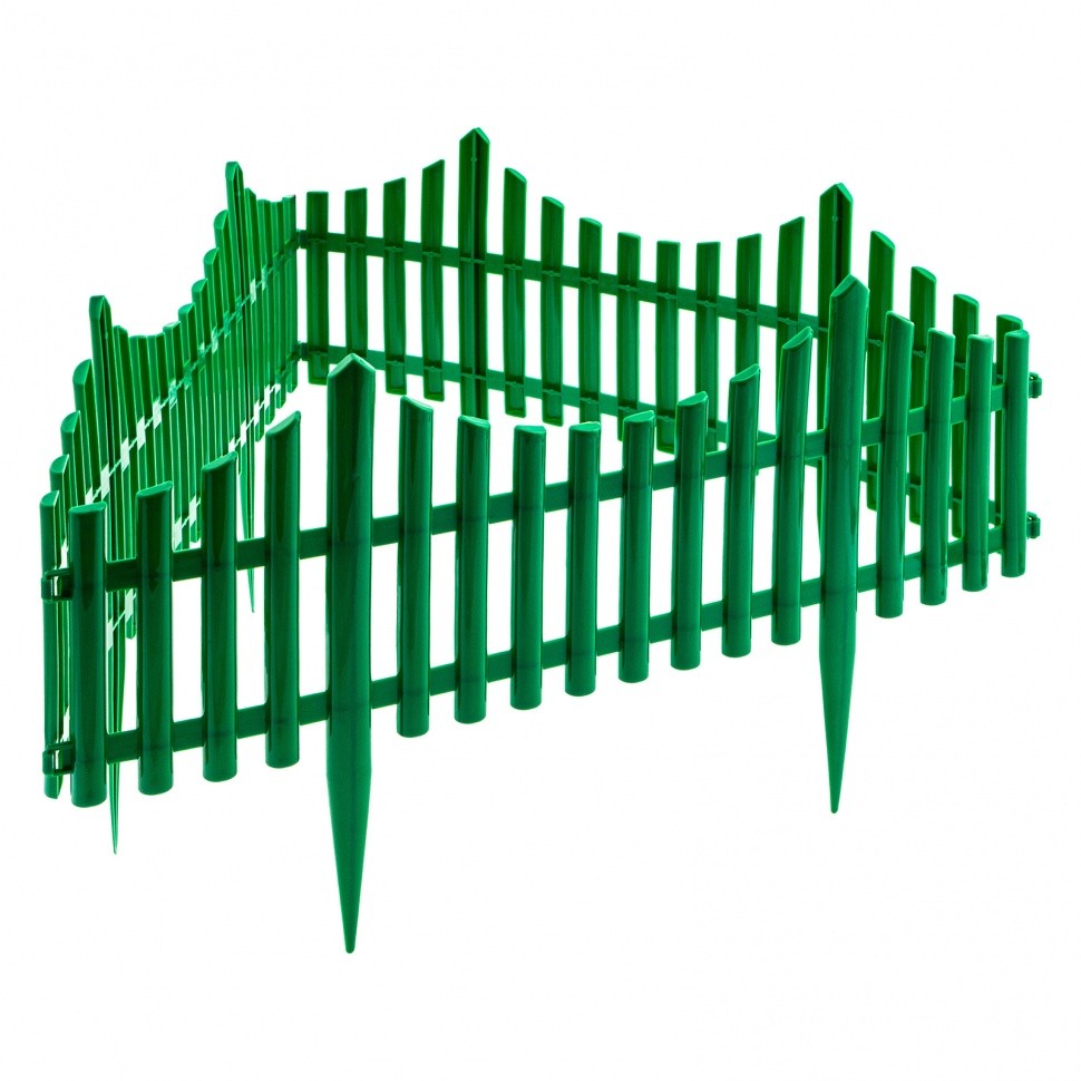 Забор декоративный Гибкий, 24 х 300 см, зеленый, Россия, Palisad 65017