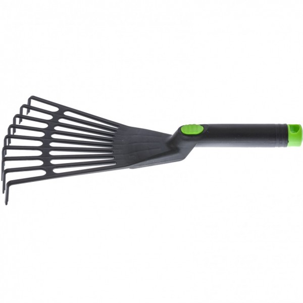 Грабли веерные 9 - зубые, 175 х 350 мм, пластиковые, Nylon, Palisad 62395