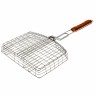 Решетка гриль 305 х 235 х 55 мм, объемная, хромированная Camping Palisad 69559