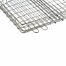 Решетка гриль 305 х 235 х 55 мм, объемная, хромированная Camping Palisad 69559