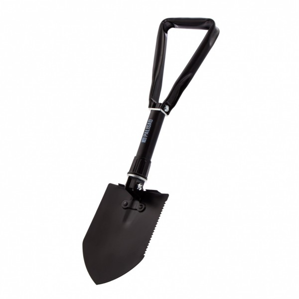 Лопата походная, 150 х 200 х 253 - 620 мм, цельнометаллическая, складная в чехле, Palisad 61428