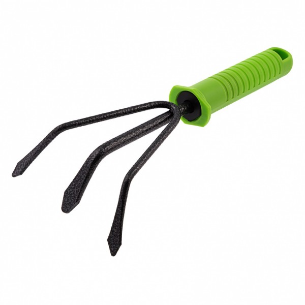 Рыхлитель 3 - зубый, 100 х 225 мм, стальной, пластиковая рукоятка, Standard, Palisad 62385