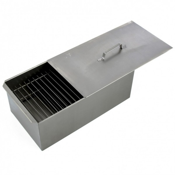 Коптильня двухъярусная большая 600 х 320 х 250 мм, 0.8 мм, с поддоном Palisad 69529