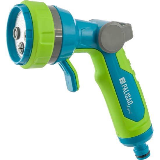 Пистолет-распылитель малый, 4 режима, плавный регулятор напора Palisad 65141