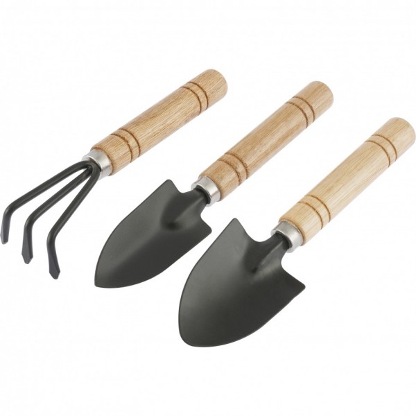Набор по уходу за комнатными растениями, деревянные рукоятки, 3 предмета, Palisad 63043