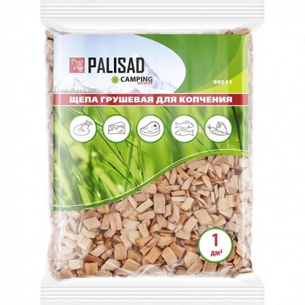 Щепа грушевая для копчения, Россия Camping Palisad 69511