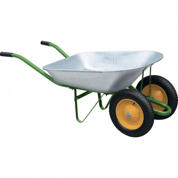 Тачка садовая, 2-х колесная, грузоподъемность 170 кг, объем 78 л Palisad 689223