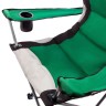 Кресло складное с подлокотниками и подстаканником, 60 х 60 х 110/92 см, Camping Palisad 69592