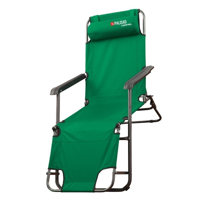 Кресло-шезлонг двух позиционное 156 х 60 х 82 см, Camping Palisad 69587