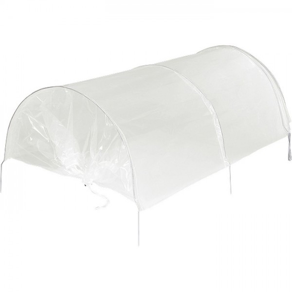 Парник тельного типа 0.6 х 4 м, полиэтиленовое покрытие, дуги из стального прутка Palisad 63915