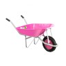 Тачка садовая, грузоподъемность 160 кг, объем 78 л Pink Line Palisad 689695