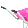 Тачка садовая, грузоподъемность 160 кг, объем 78 л Pink Line Palisad 689695