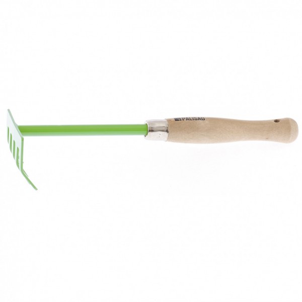 Грабли 5 - зубые, 90 х 330 мм, стальные, деревянная рукоятка, Classic, Palisad 61755
