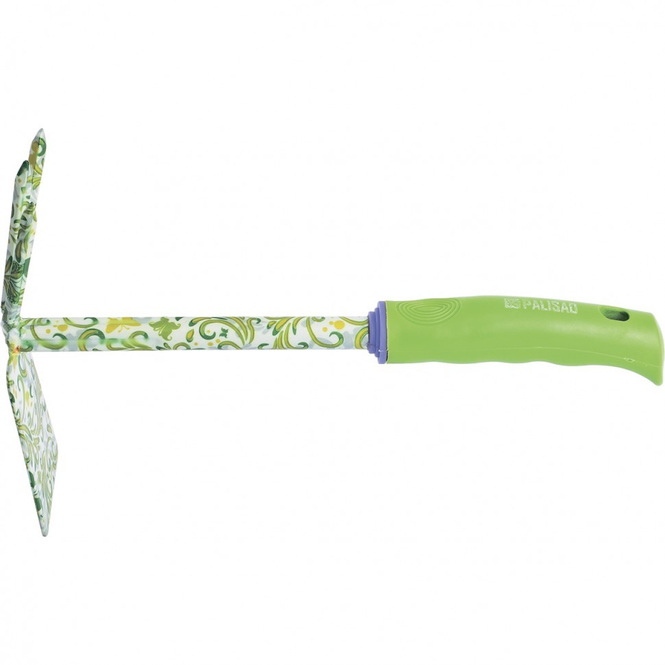 Мотыжка комбинированная, 70 х 300 мм, стальная, пластиковая рукоятка, Flower Green, Palisad 62041