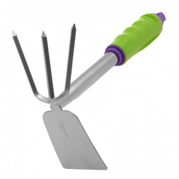 Мотыжка комбинированная, 80 х 280 мм, стальная, пластиковая рукоятка, Connect, Palisad 63008