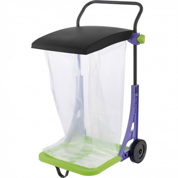 Тележка под мусорные пакеты с крышкой, 1 пакет в комплекте Palisad 68933