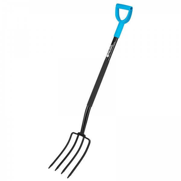 Вилы 4-х рогие, садово-огородные, 180х280х1200 мм, цельнометаллические, кованые Palisad 61374