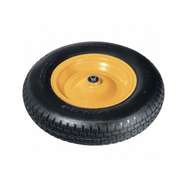 Колесо пневматическое 4.80/4.00-8 D 380 мм, внутренний подшипник D 12 мм, длина оси 90 мм PalisaD 68947