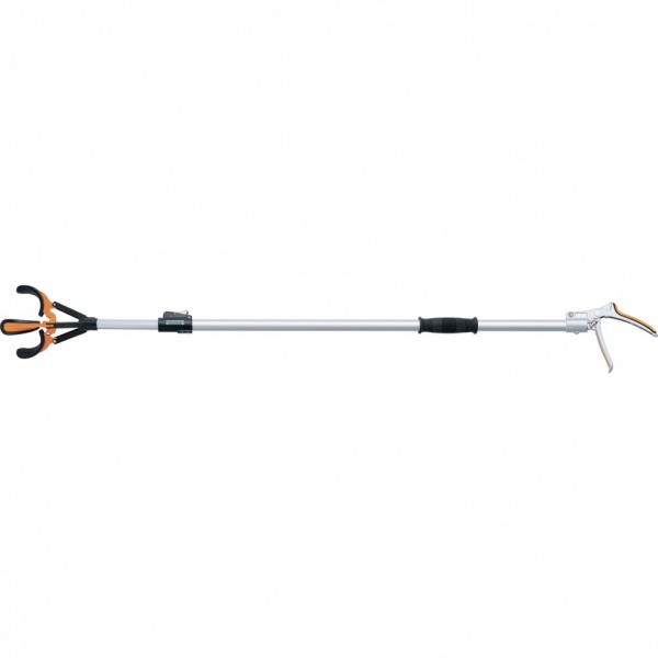 Плодосъемник с захватом, алюминиевая телескопическая штанга, 1370-2060 мм Palisad Luxe 64446