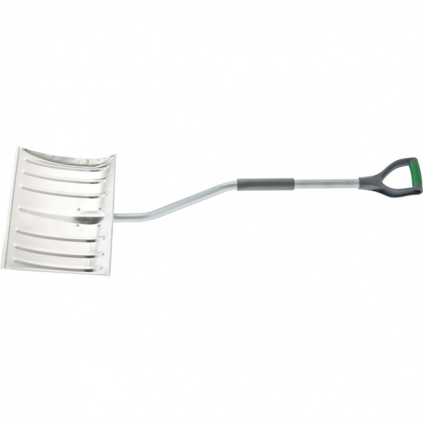 Лопата для уборки снега алюминиевая, 465 х 340 х 1300 мм, стальной черенок, Palisad 61573