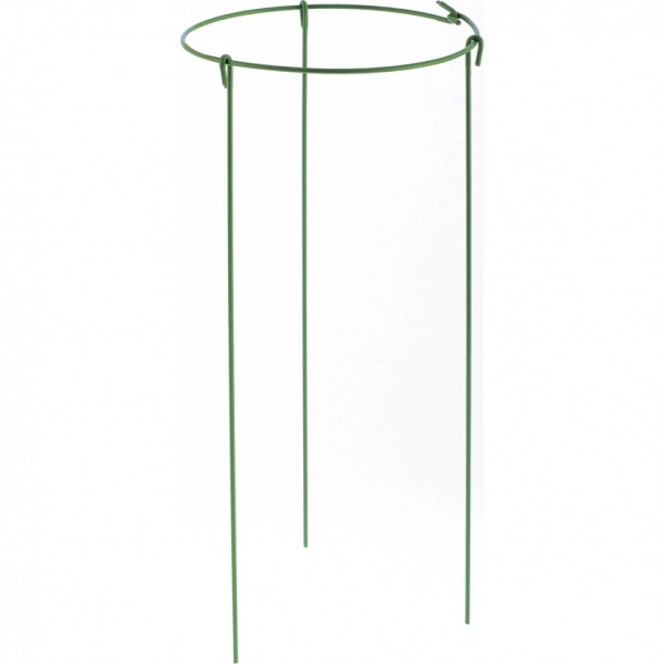 Опора для растений круглая, D 14 см, H 30 см, 5 шт, в упаковке, металл в пластике Palisad 644055