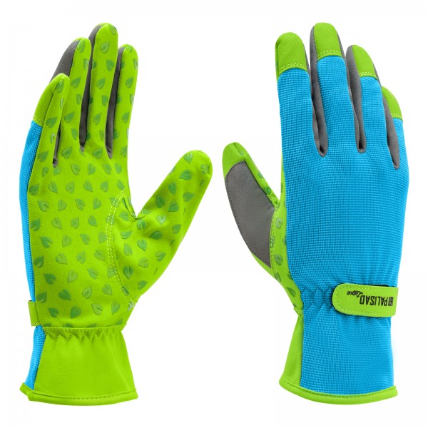 Перчатки садовые на липучке,силиконовое нанесение, размер 9, Luxe Palisad 67986