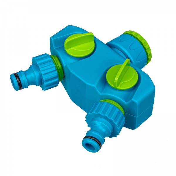 Разветвитель двухканальный, пластиковый Luxe Palisad 65786