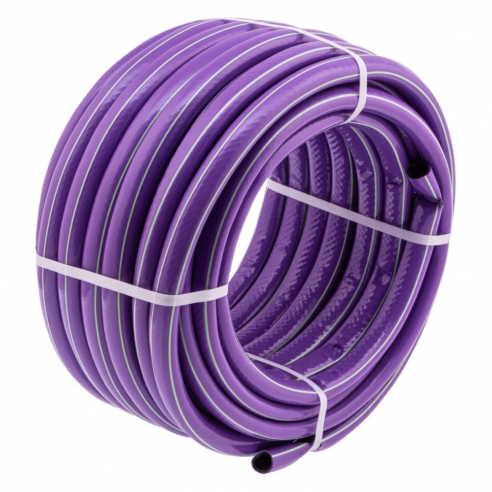 Шланг поливочный армированный, 3-х слойный, серия Violet, 3/4, 25 м Palisad 67633