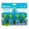 Разветвитель четырехканальный, пластиковый Luxe Palisad 65787
