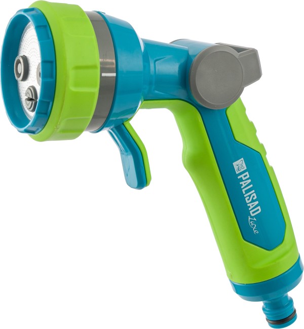 Пистолет-распылитель, 4 режима, плавный регулятор напора, Luxe Palisad 65147