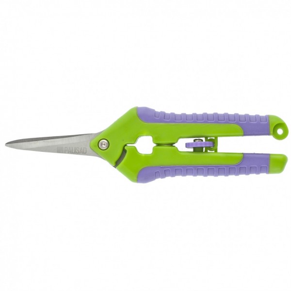 Секатор цветочный, 160 мм, для бонсай и топиария, двухкомпонентные рукоятки, Palisad 60499