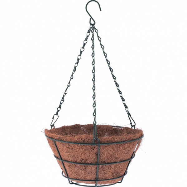 Кашпо подвесное Ротанг, полукруг D 30 см Palisad 69064