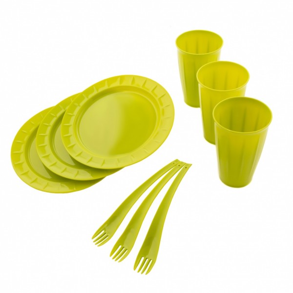 Набор для пикника на 3 персоны, 9 предметов, Camping Palisad 69452