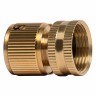 Соединитель латунный, быстросъемный, внутренняя резьба 3/4 Palisad 66255